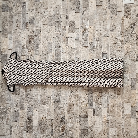 BY SWAN PARIS WOMEN DRESS SIZE S COLOR BLACK -WHITE- BROWN - Picture 2 of 11